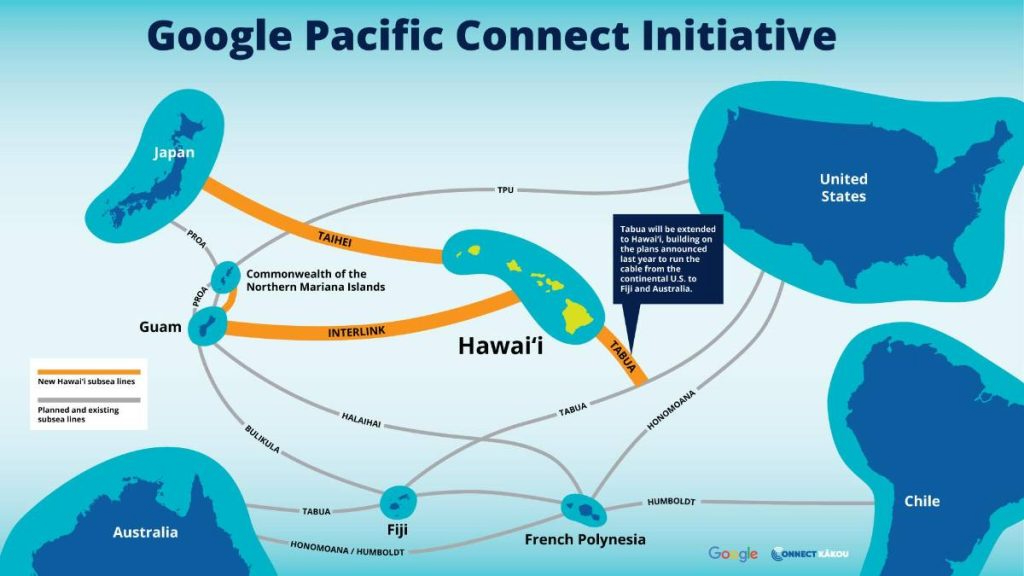 Google Pacific Connect Initiative